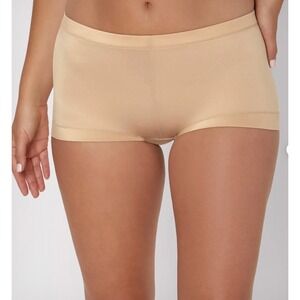 Workit by Maidenform Tan Seamless Shapewear Boyshorts Women 2XL 82417 Nude